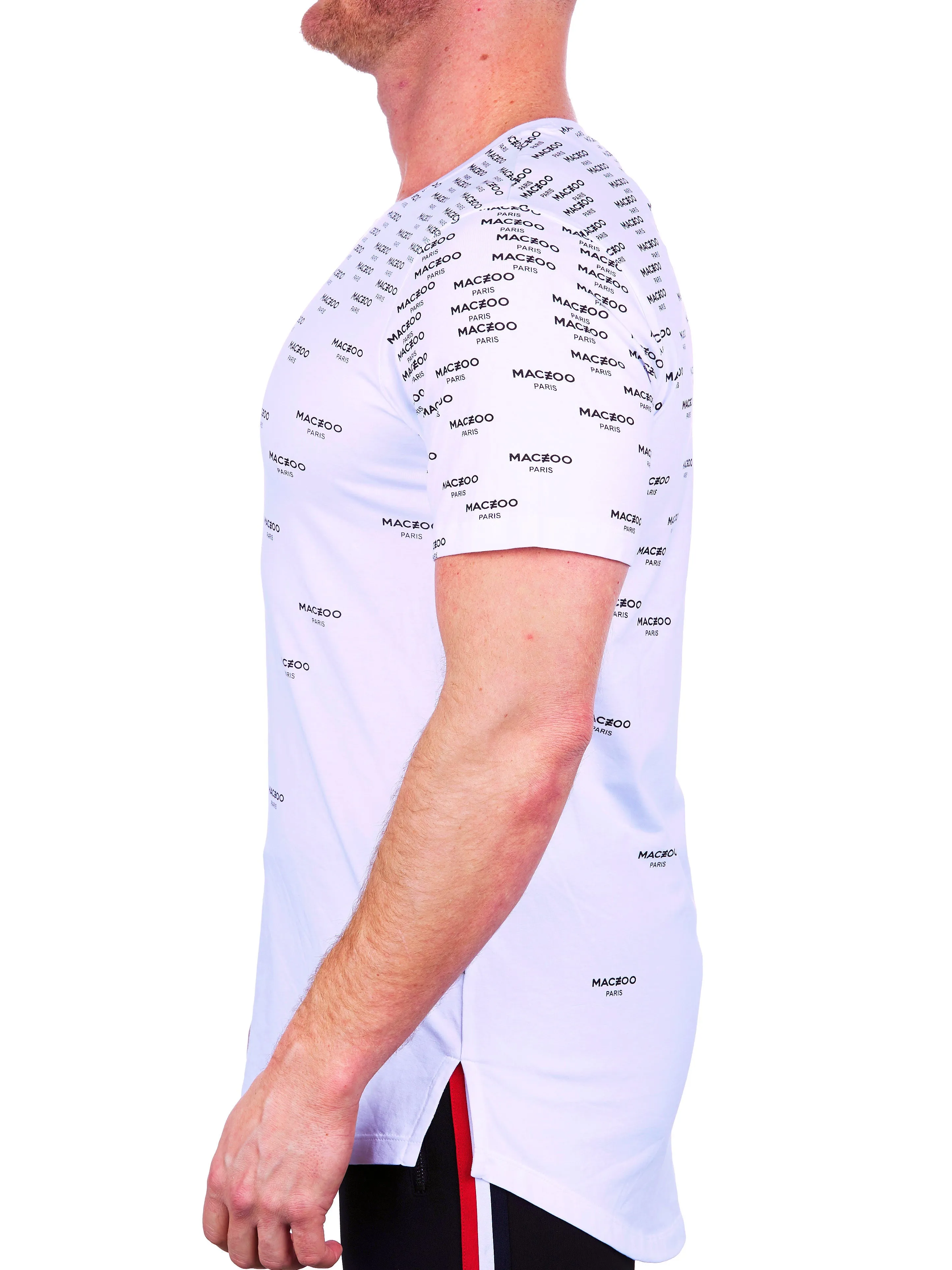 Tee Falling White