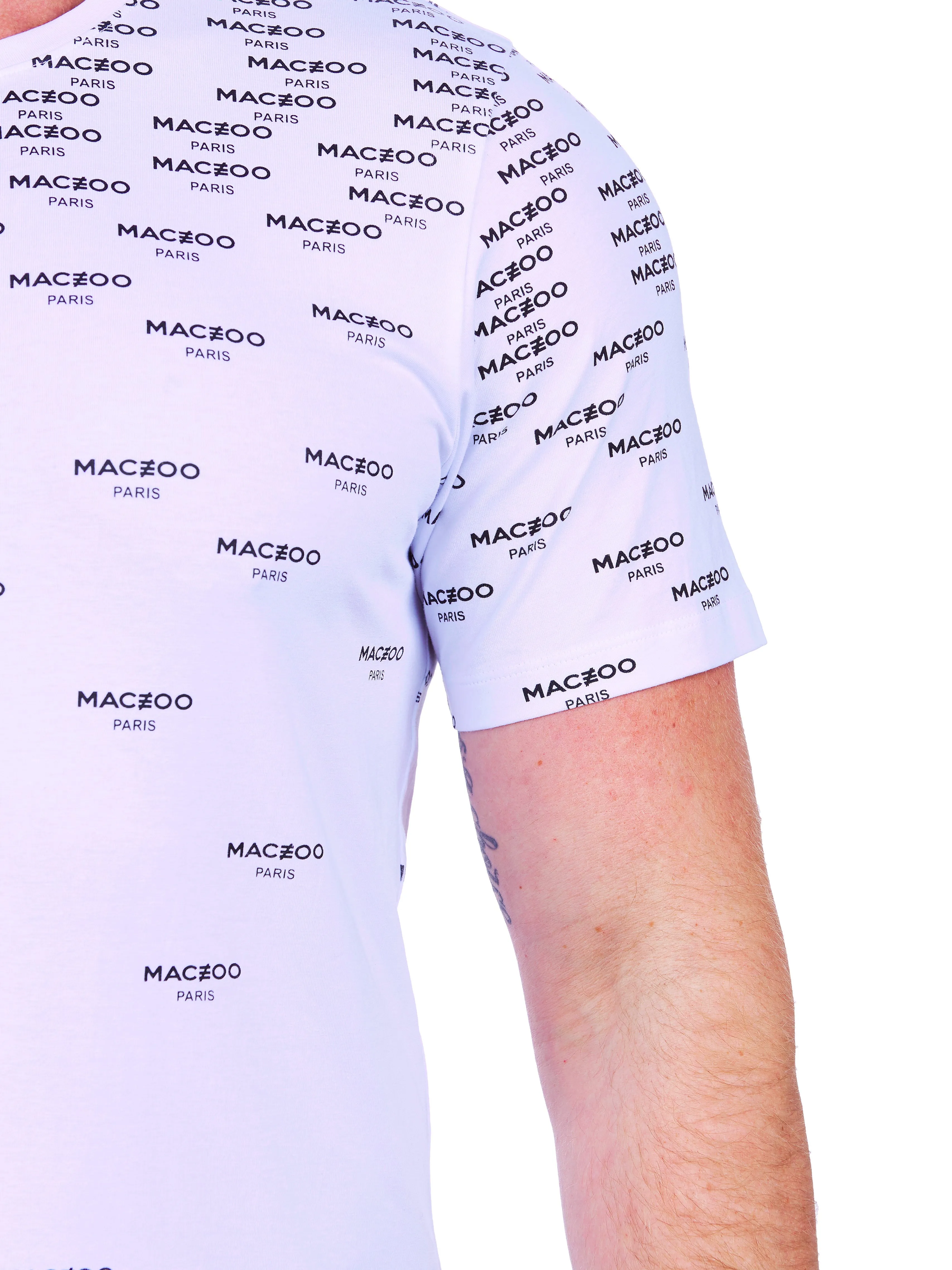 Tee Falling White