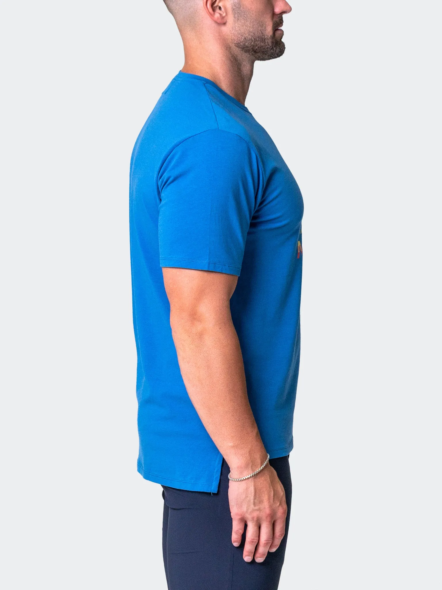 Tee LionRainbow Blue