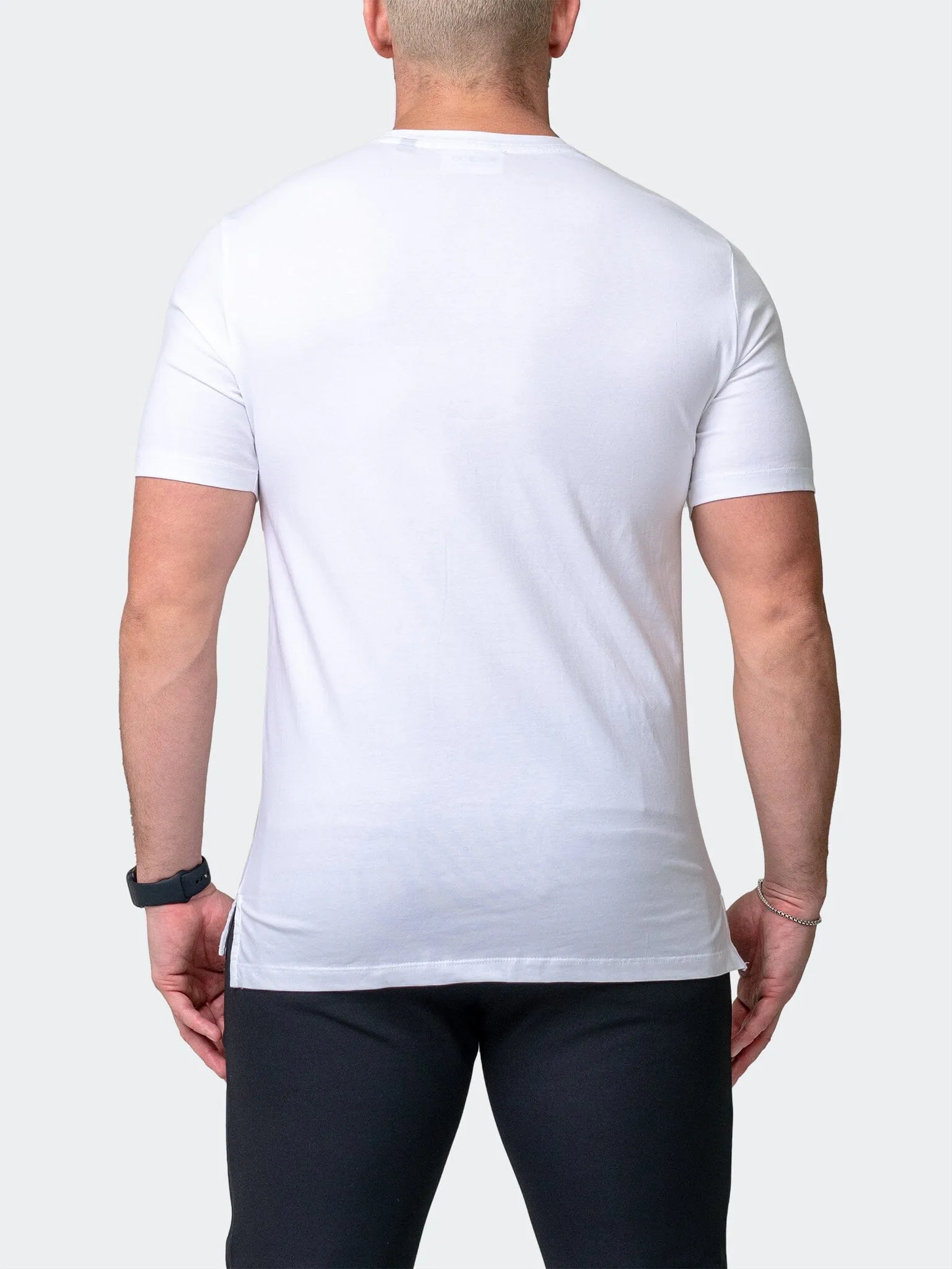 Tee ScribbleSkull White
