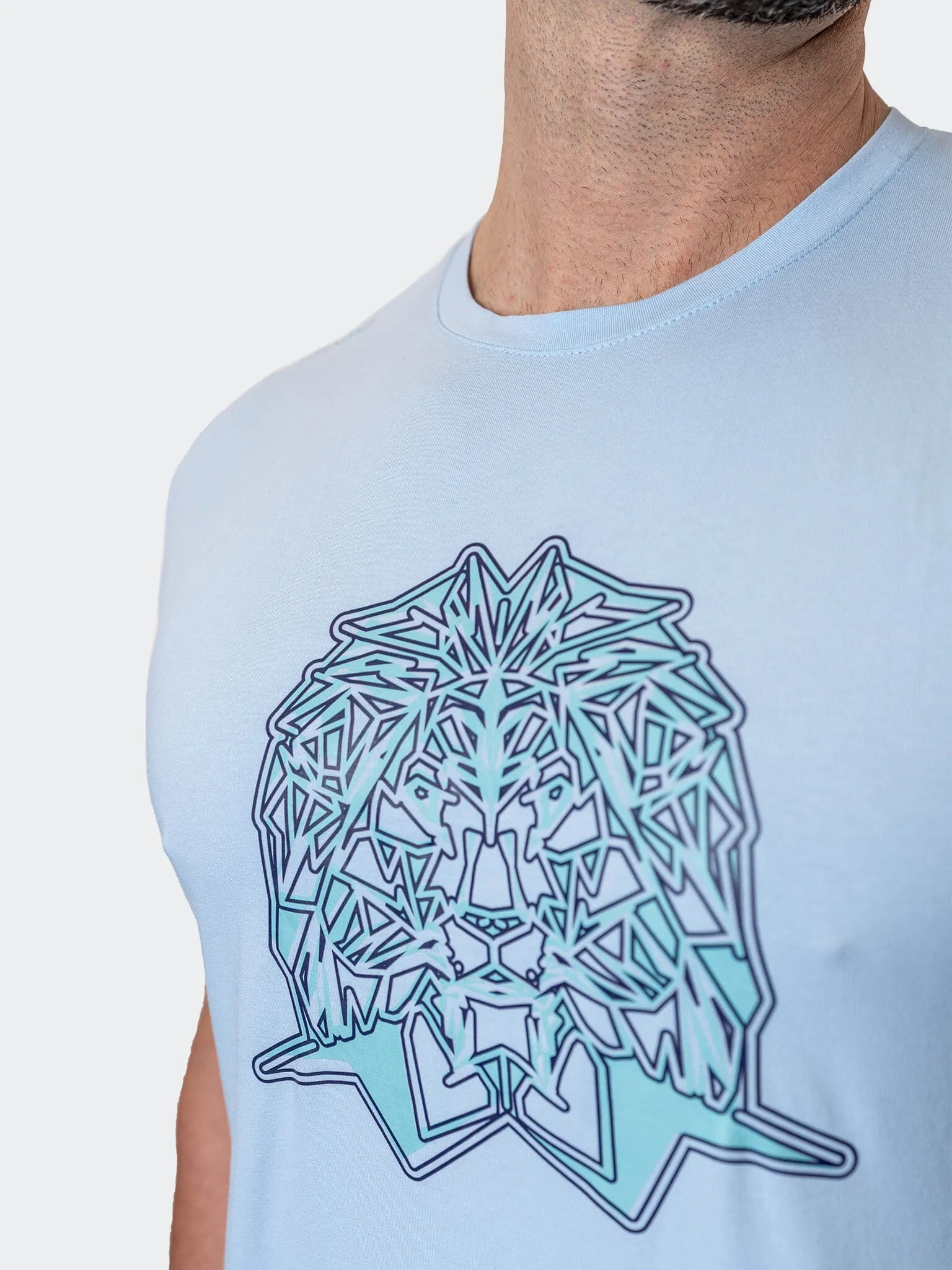 Tee Stamped Blue