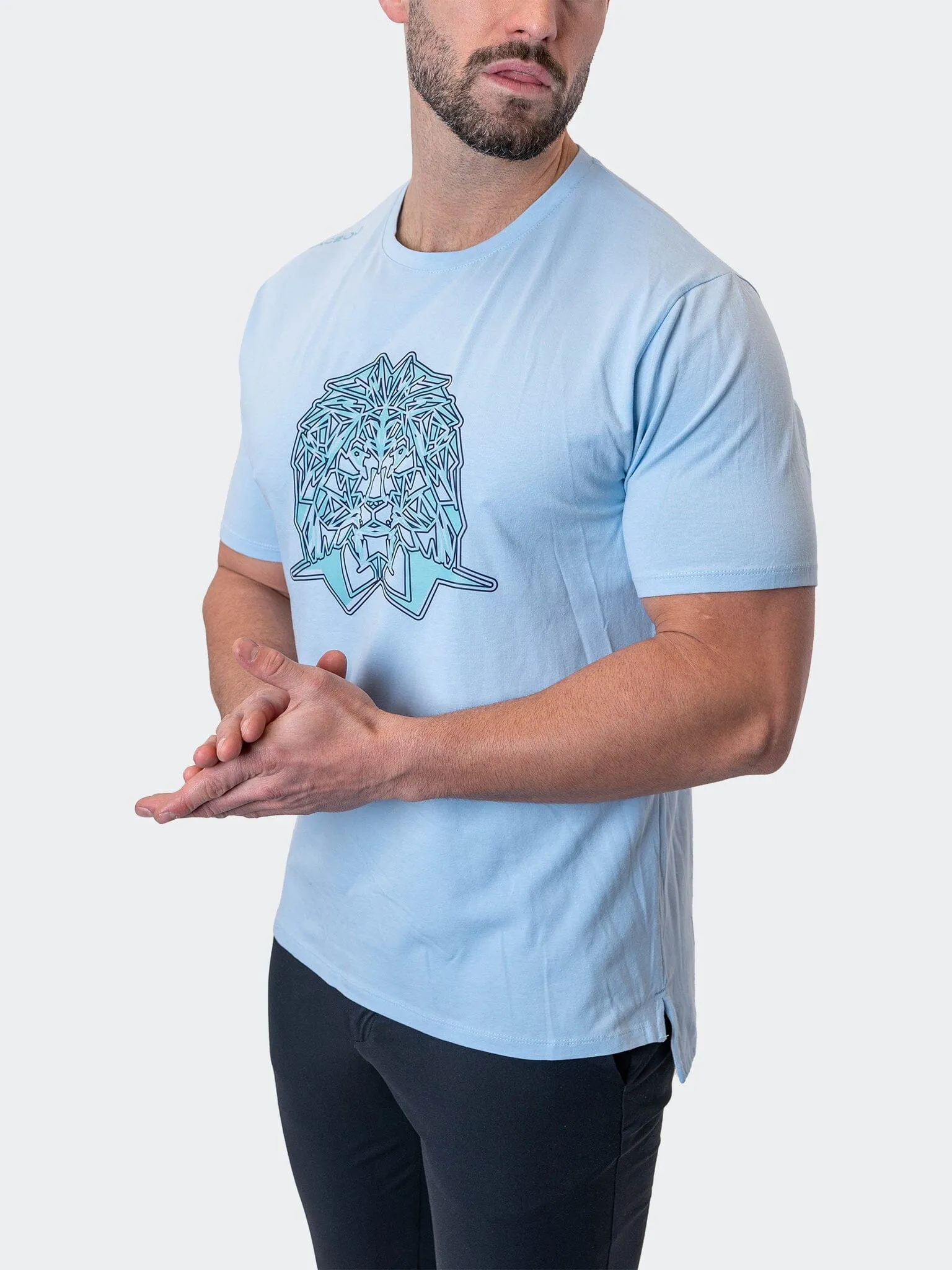 Tee Stamped Blue