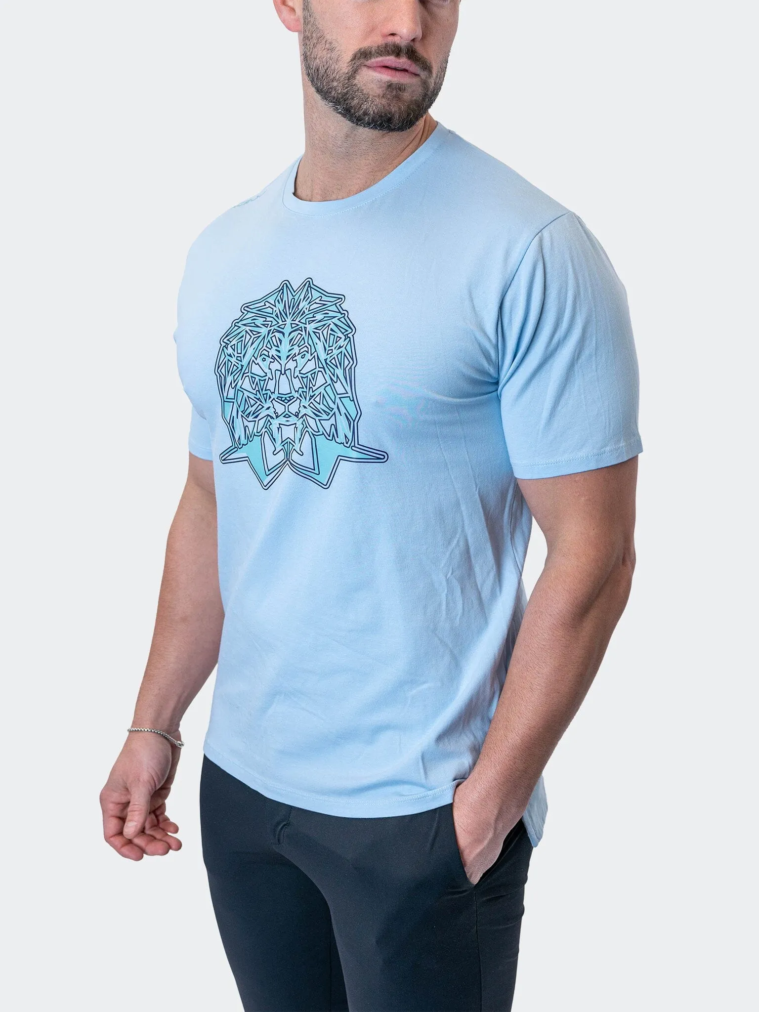 Tee Stamped Blue