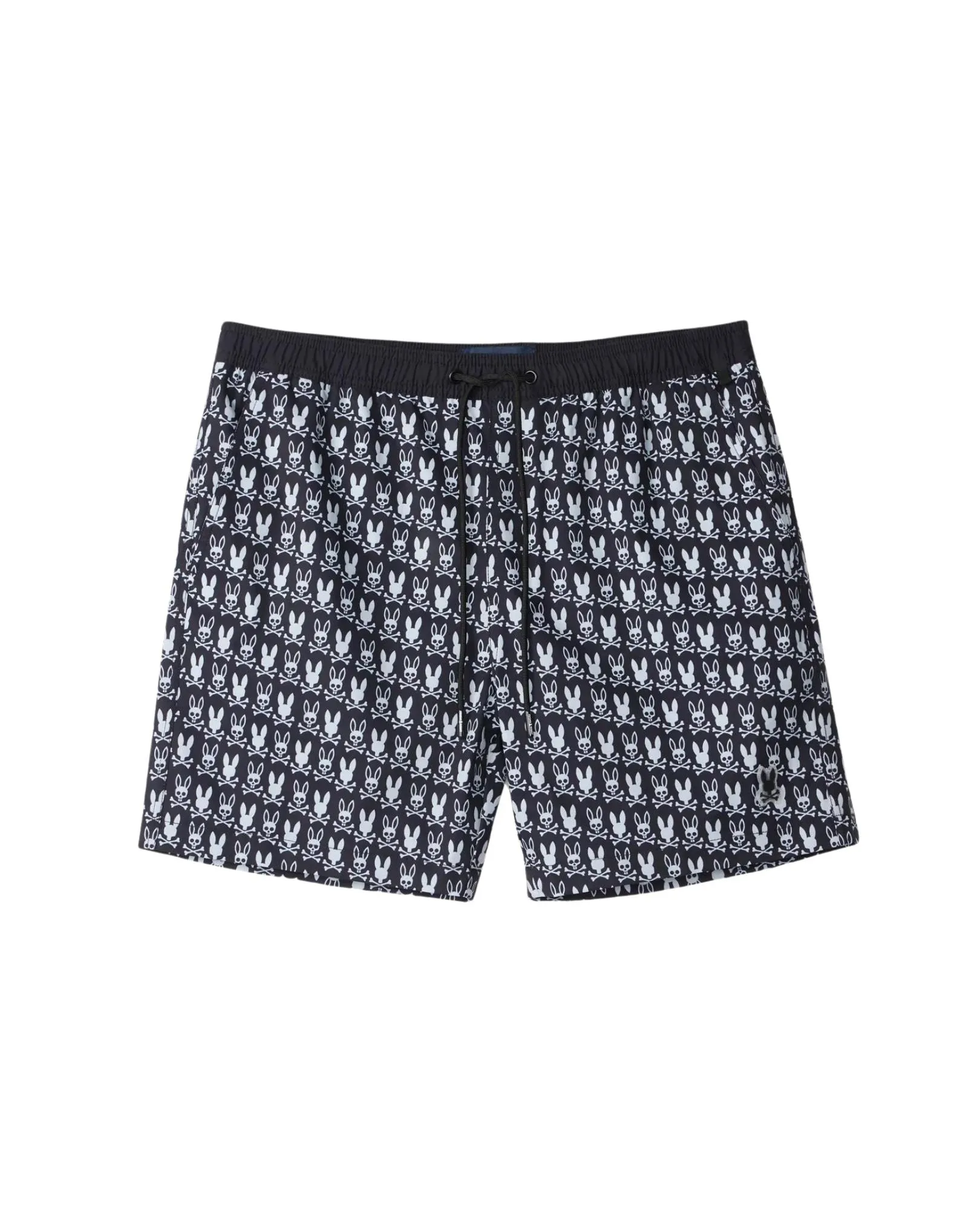 Tilden All Over Print Swim Trunk - Black