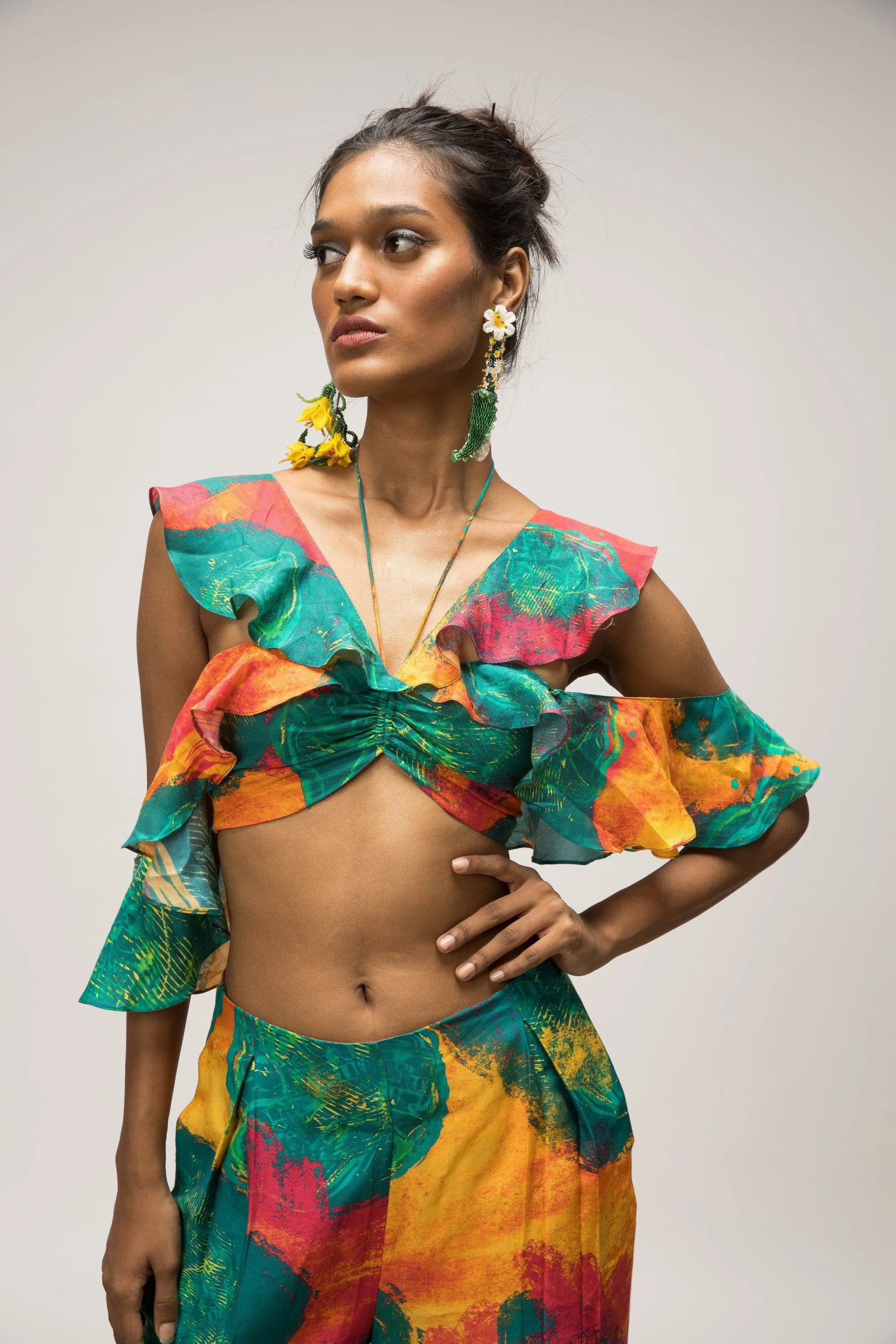Tosh Ruffled Top