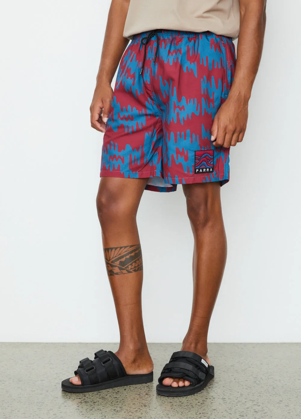 Tremor Pattern Swim Shorts
