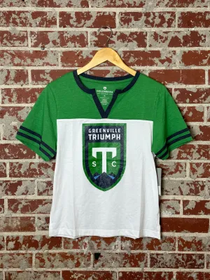 Triumph Women's Frost Split Neck Tee