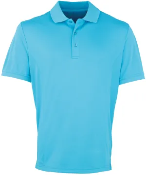 Turquoise - Coolchecker® piqué polo