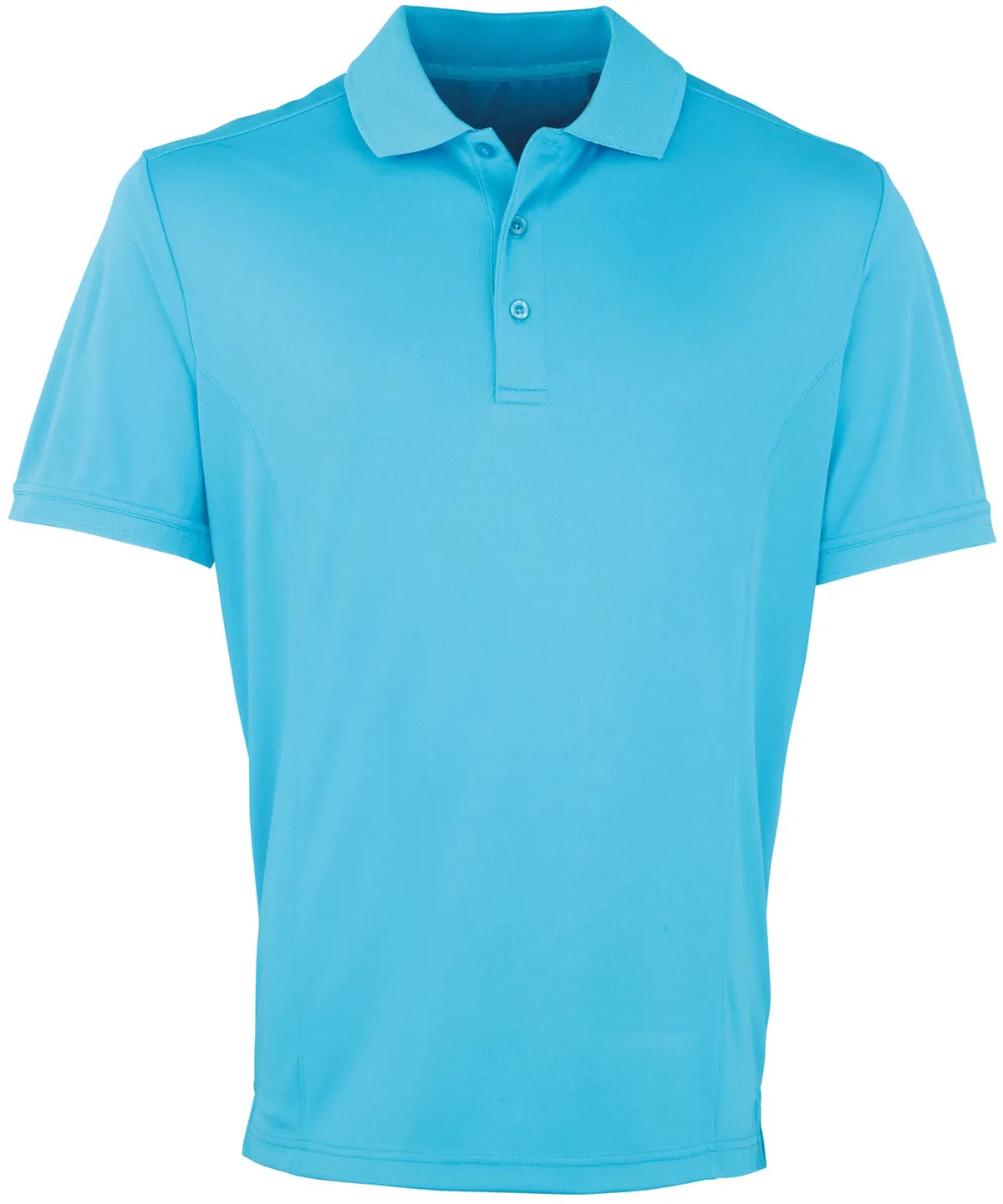 Turquoise - Coolchecker® piqué polo