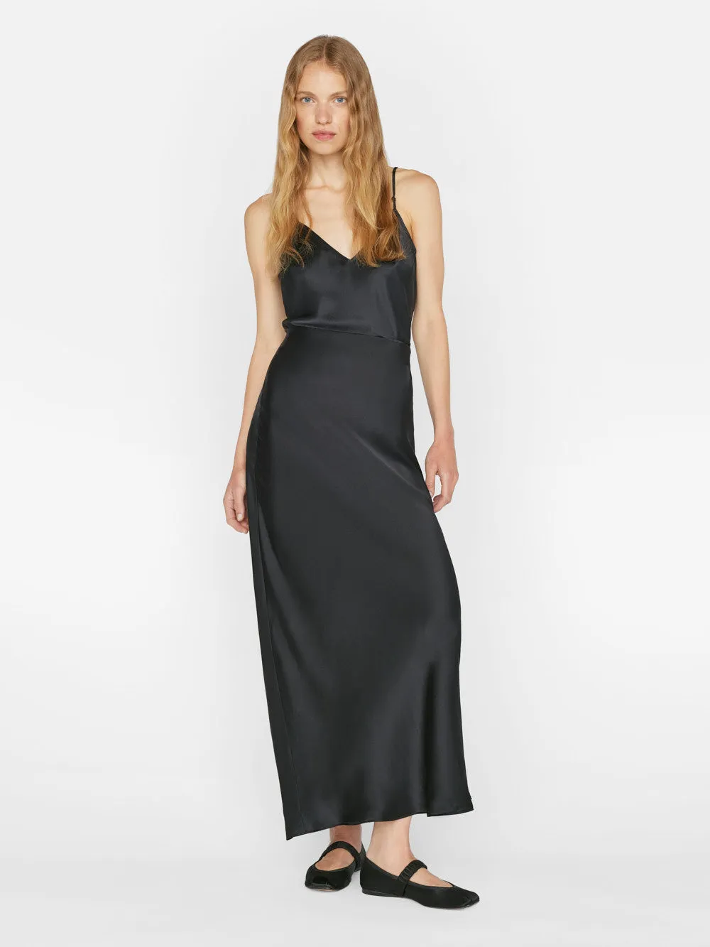 V-Neck Cami Top -- Noir