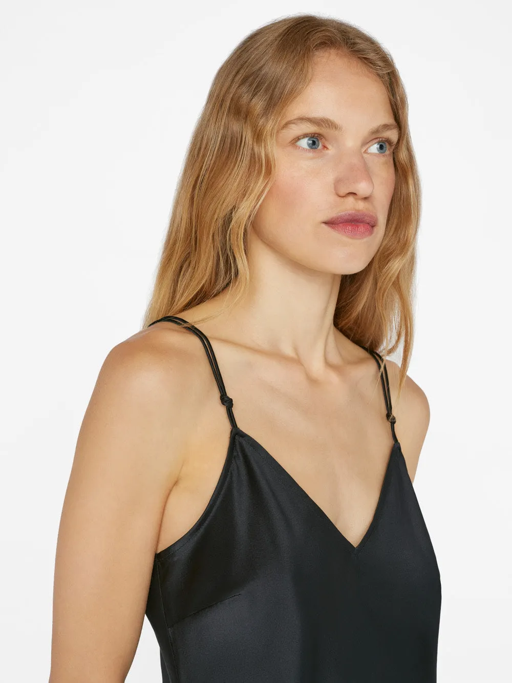 V-Neck Cami Top -- Noir