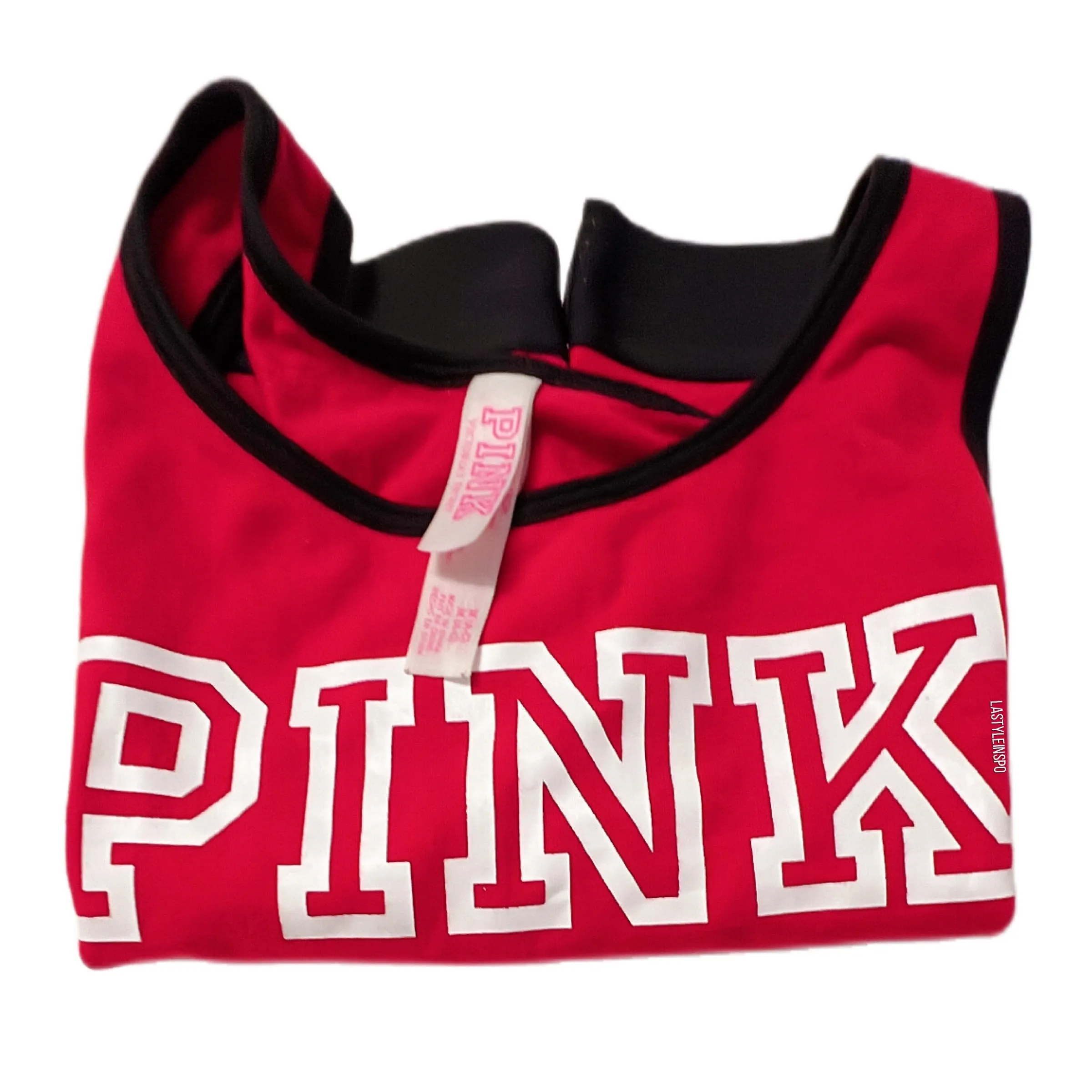 Victorias Secret PINK Crop Top As Seen on Gigi Hadid in Red Size Medium