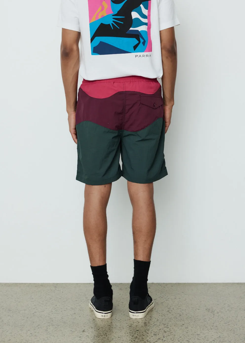 Waved Swim Shorts