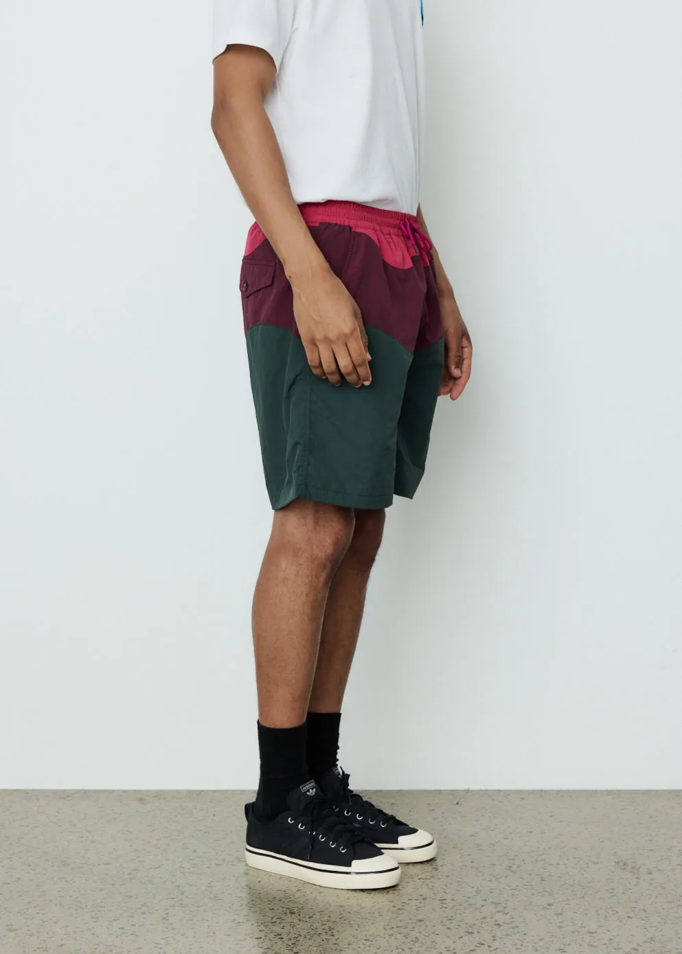 Waved Swim Shorts