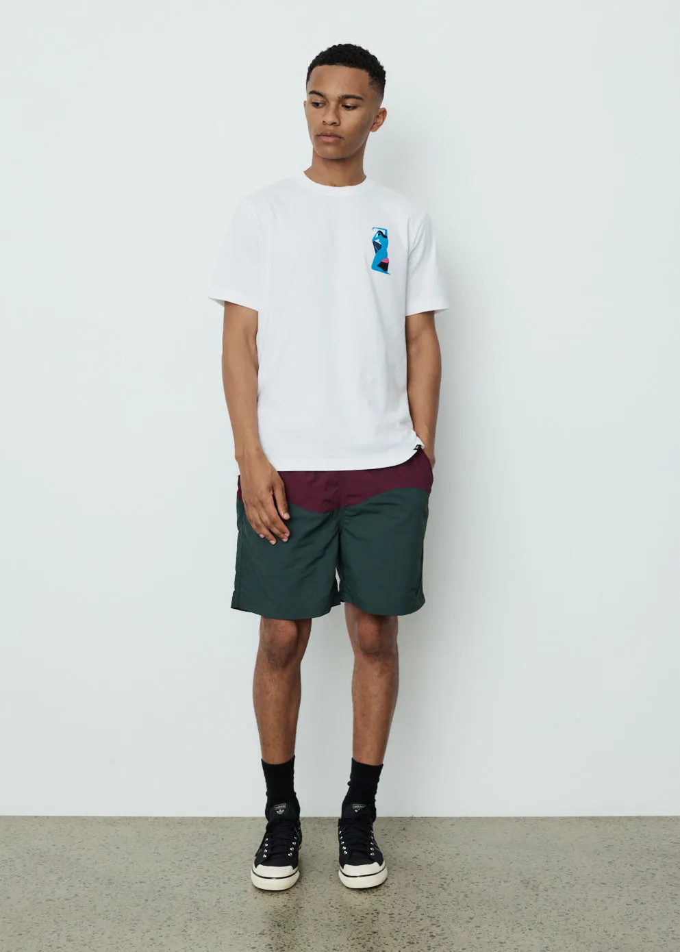 Waved Swim Shorts