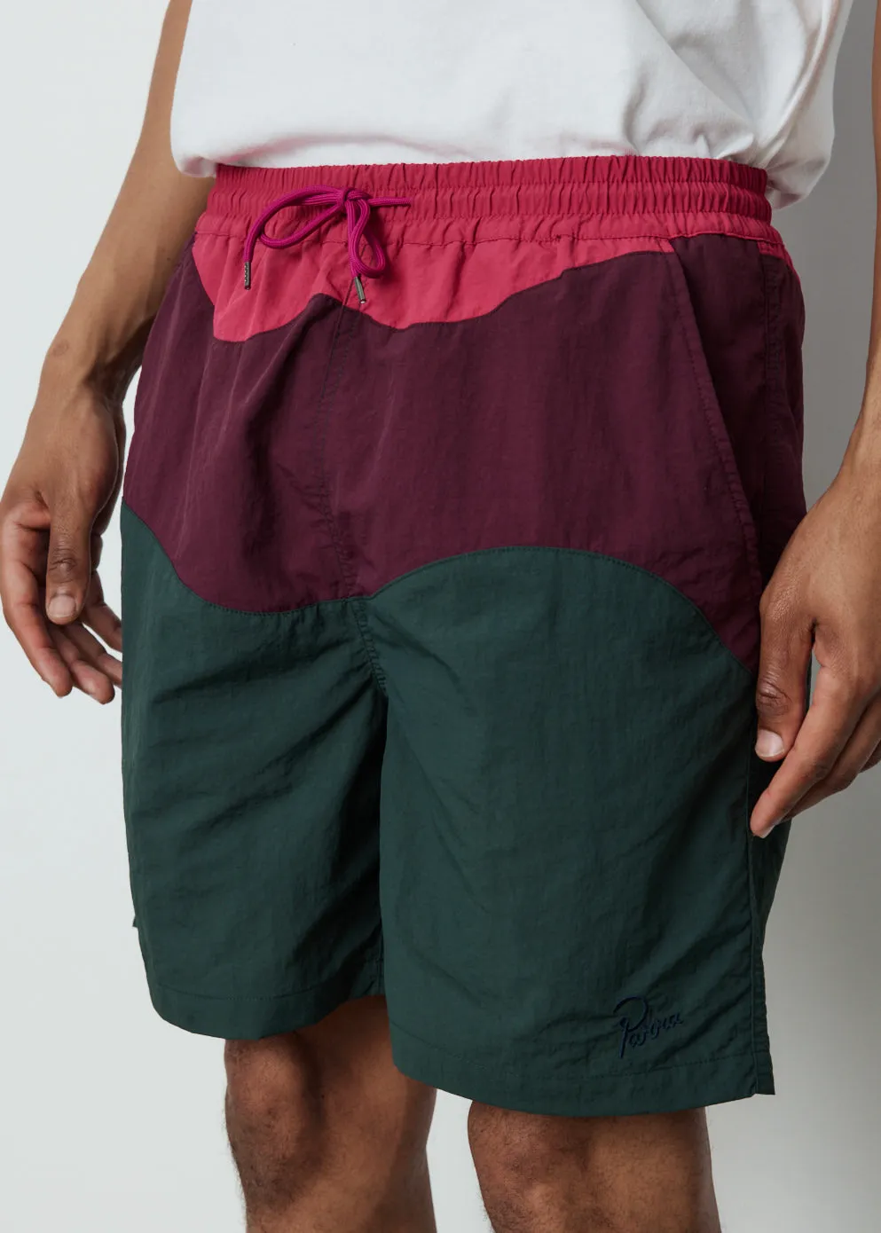 Waved Swim Shorts