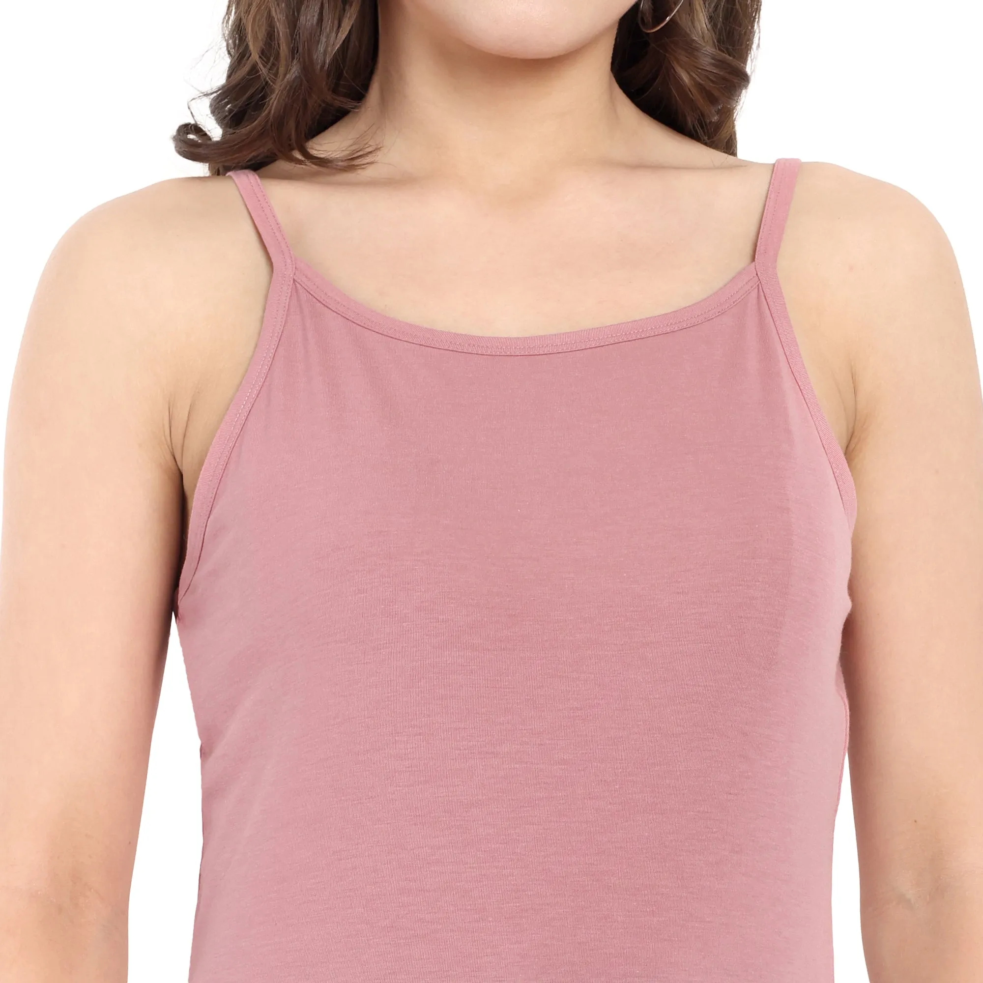 Women Pink Slim Fit Camisole