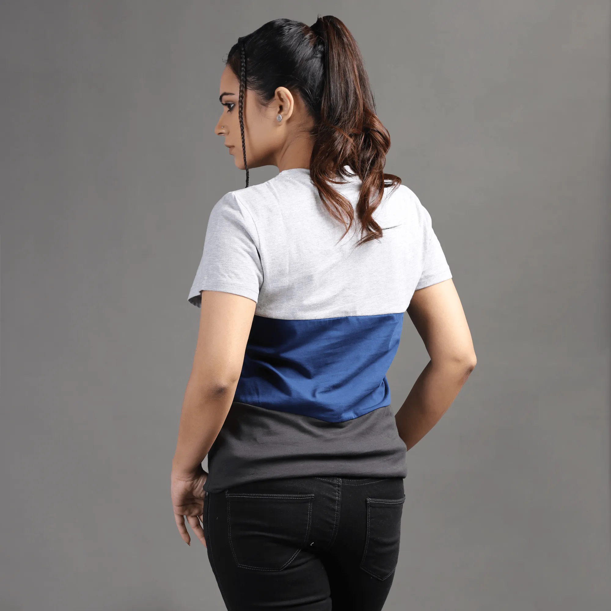 WOMEN'S ENCHANTED THREE PANELED TEE SHIRT