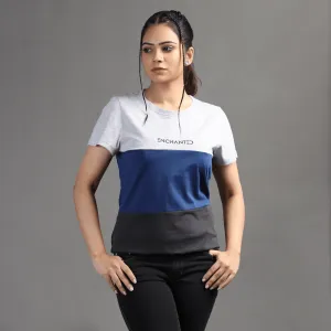 WOMEN'S ENCHANTED THREE PANELED TEE SHIRT