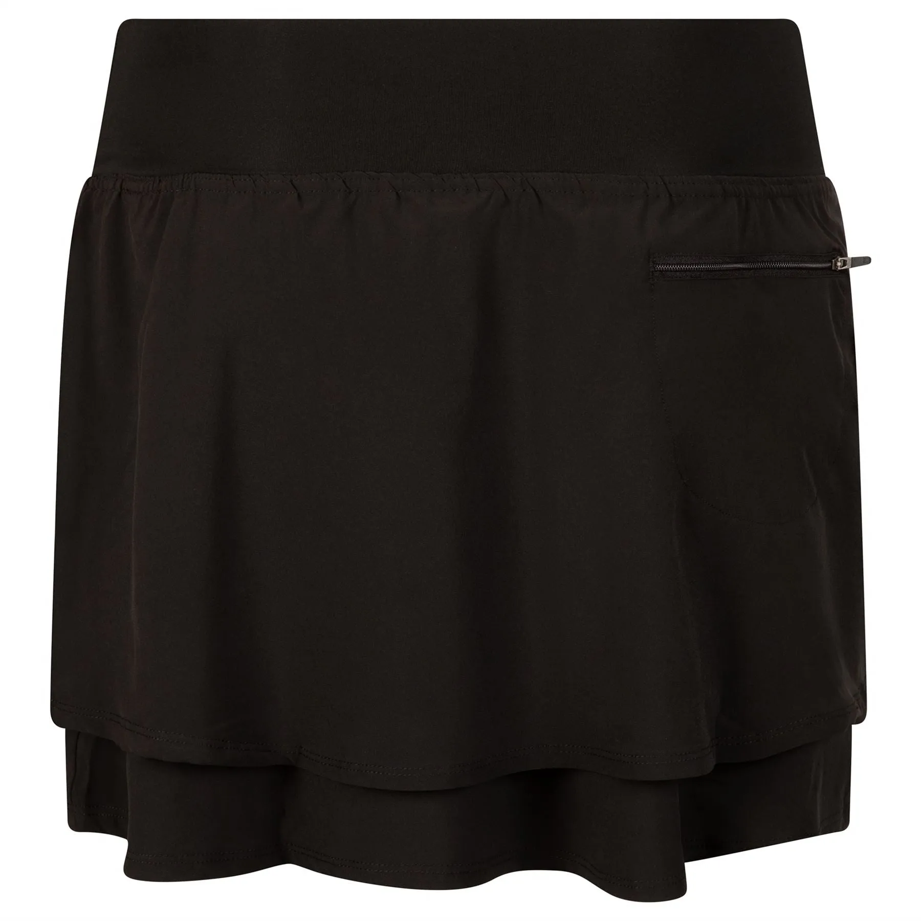 Womens Lightweight Woven Skort Black - 2025