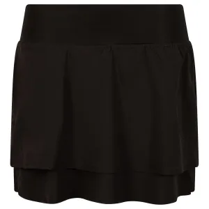 Womens Lightweight Woven Skort Black - 2025