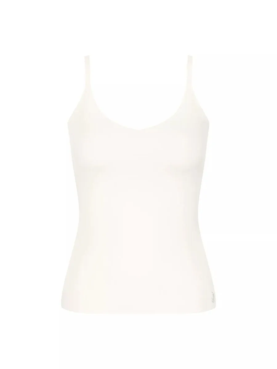 ZERO Feel 2.0 Spaghetti Top - Silk White